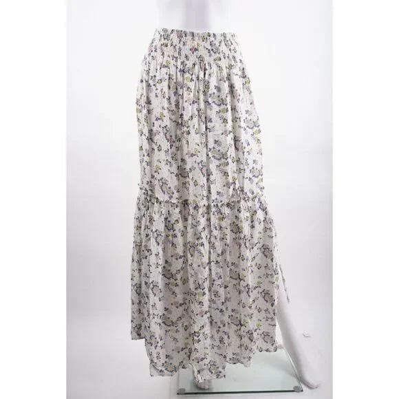 Free People Womens Secret Garden Maxi Skirt & Crop Top Set S Small Floral NWT - Picture 7 of 16